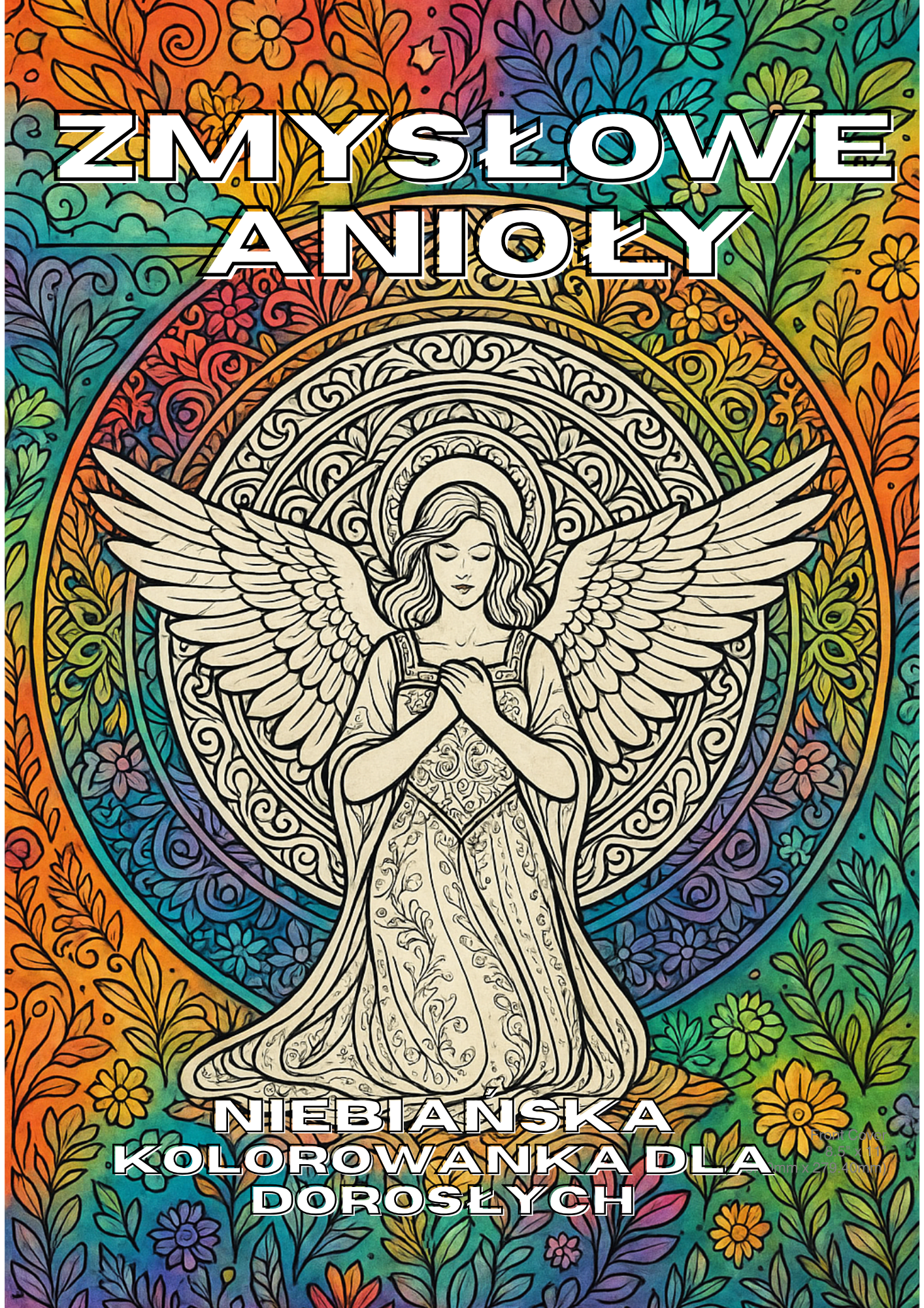Zmysłowe Anioły - Antystresowa kolorowanka dla dorosłych